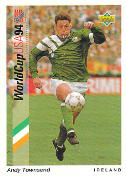 Andy Townsend Republic of Ireland Upper Deck World Cup 1994 Preview Ita/Spa #44